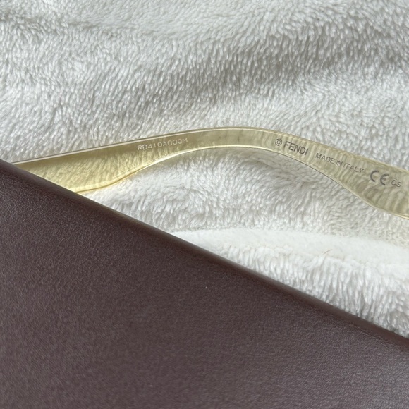 NWT-FENDI FF 0081 E1H Eyeglasses With Case & Authenticity card 52-20 / 140 - Picture 6 of 7